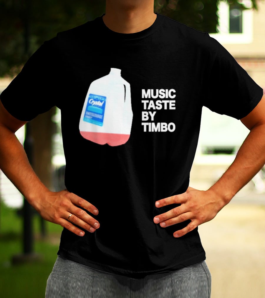 Legendary Crystal Water Jug Music Taste By Timbo T-Shirt