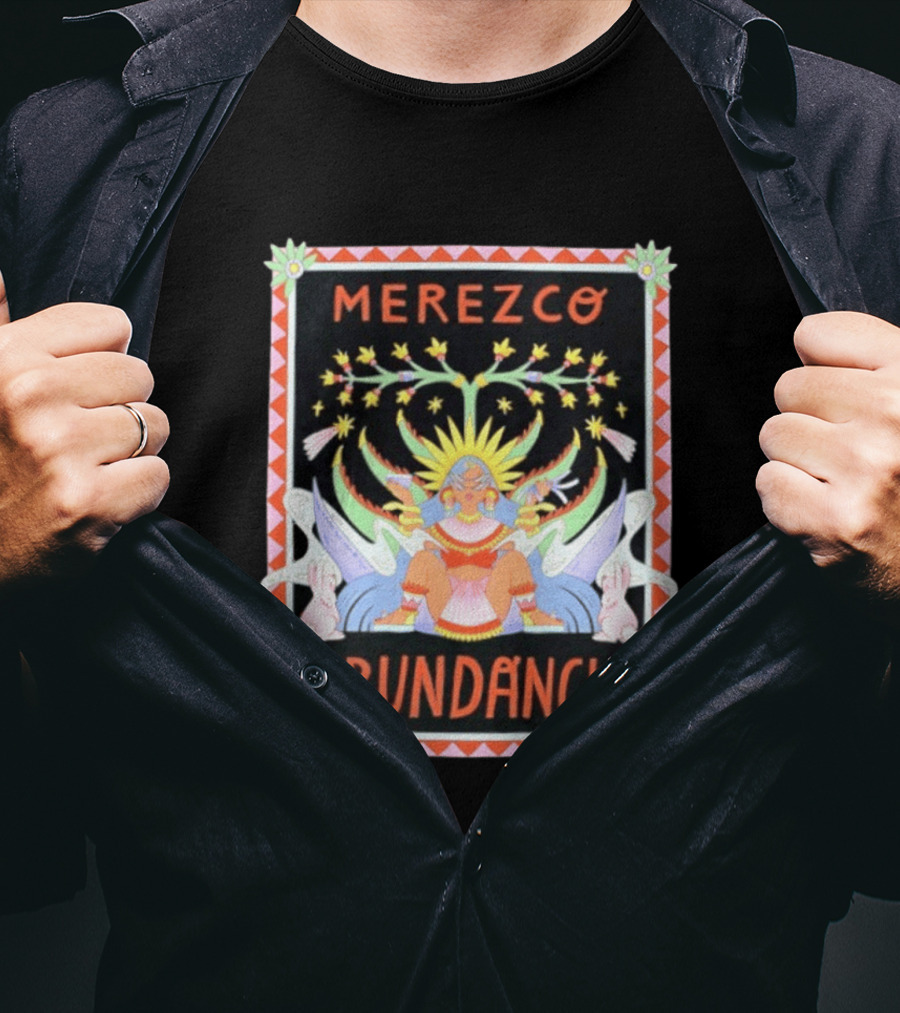 Merezco Abundancia Aztec Goddess Mayahuel T-Shirt