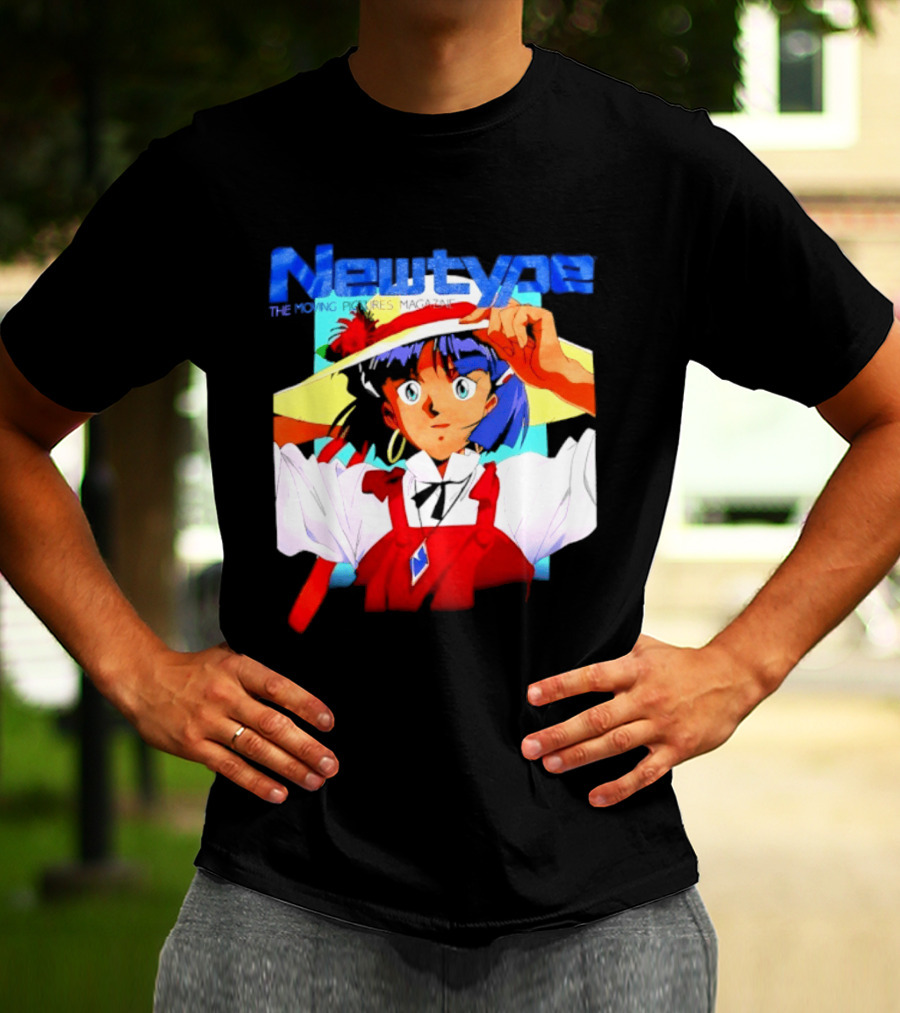 Newtype The Moving Pictures Anime Magazine T-Shirt