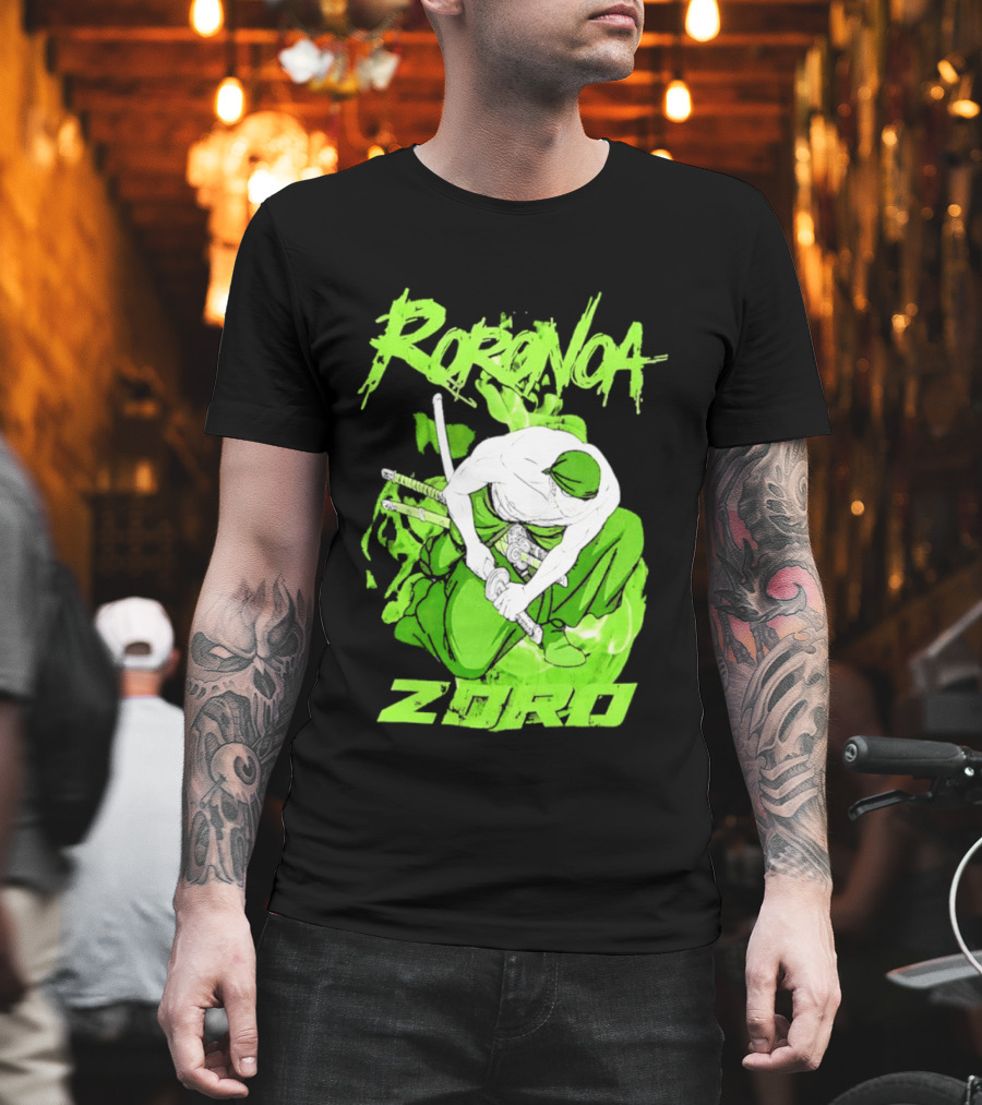 Roronoa Zoro Tonal One Piece Anime T-Shirt