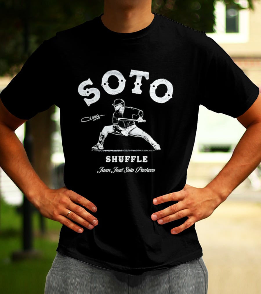 Soto Shuffle Juan Jose Soto Pacheco Baseball T-Shirt