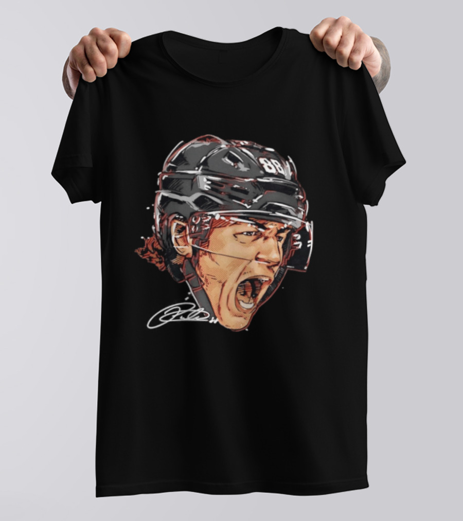 Patrick Kane Chicago Blackhawks NHL Hockey 88 Fierce Expression T-Shirt
