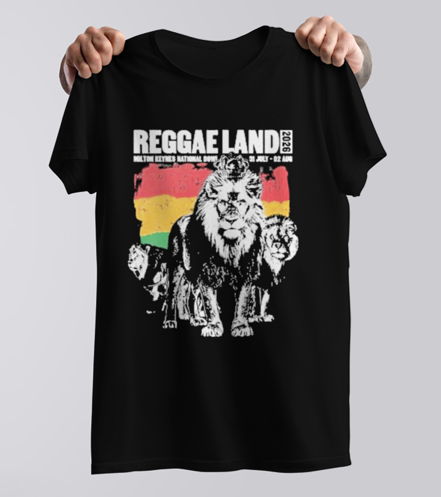 Reggae Land 2023 Lion Pride Wolverhampton 29 July 30 July T-Shirt