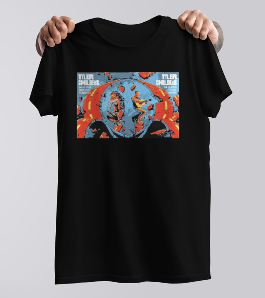 Tyler Childers April 16 2025 Red Rocks Amphitheatre Concert Event T-Shirt