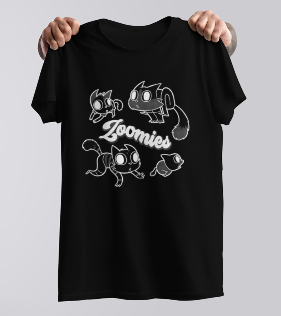 Zoomies Cat Kitten Pet Playful Energy T-Shirt