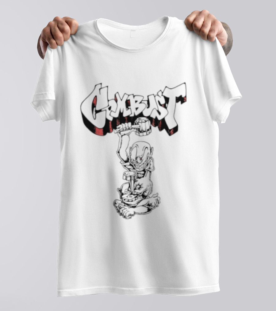 Combust Hardcore Punk Band Street T-Shirt