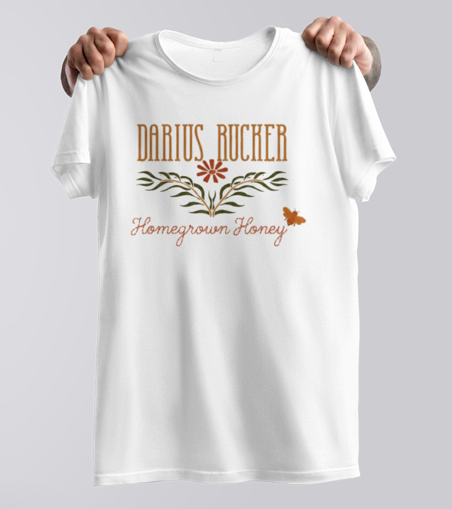 Darius Rucker Homegrown Honey Floral Country T-Shirt