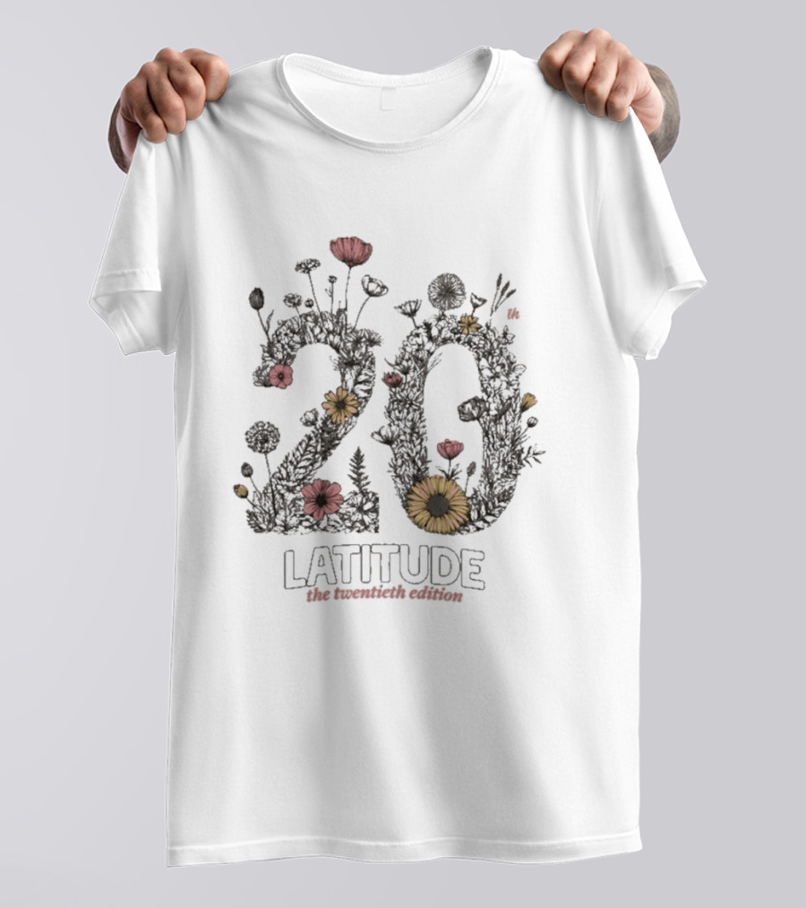 Latitude 20th The Twentieth Edition Flower T-Shirt