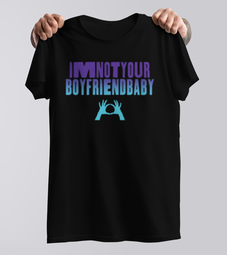 IMNOTYOUR Boyfriendbaby 3Oh3 Iminotyour T-Shirt