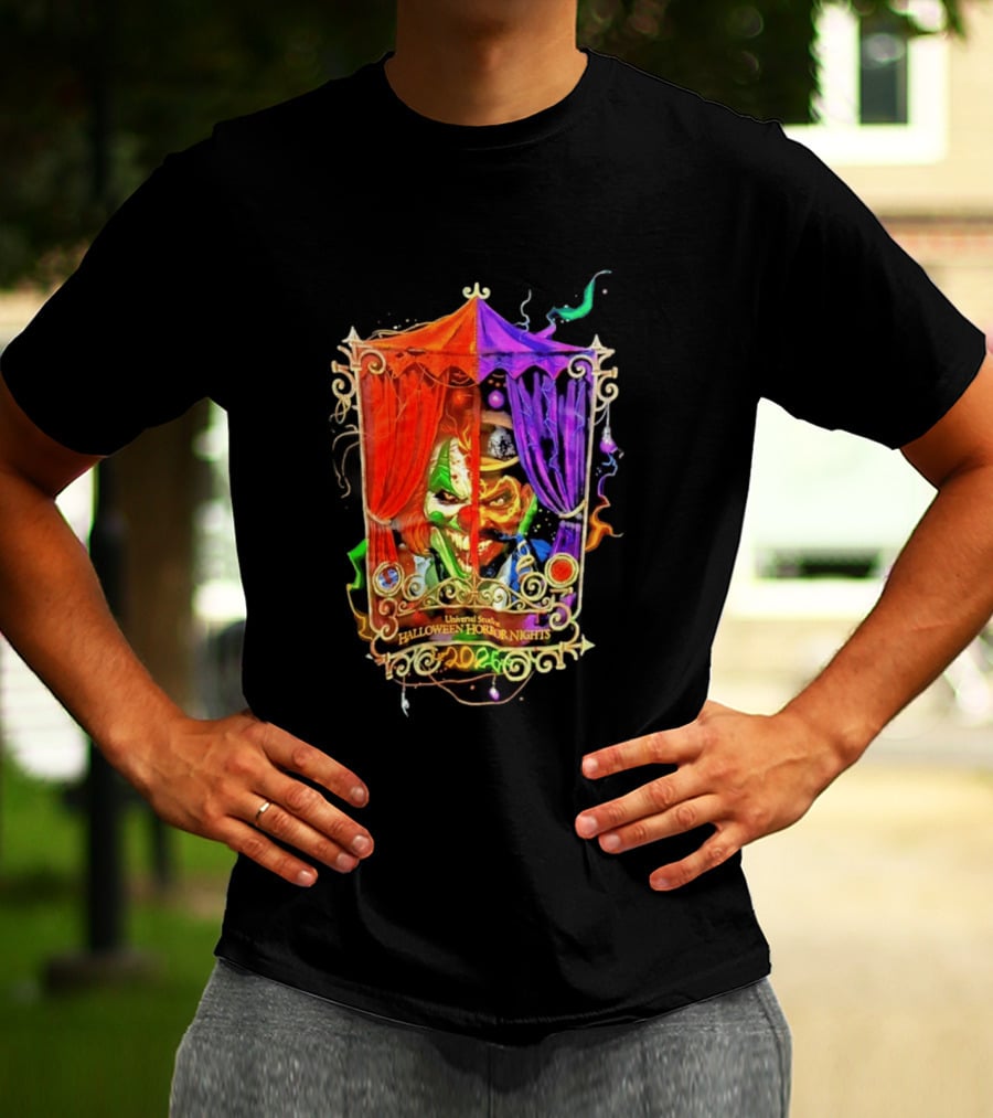 Jack The Clown Dr. Oddfellow Universal Studios Halloween Horror Nights 2026 T-Shirt