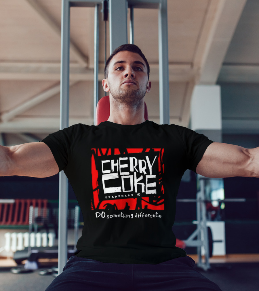 Cherry Coke Trademark Do Something Different T-Shirt