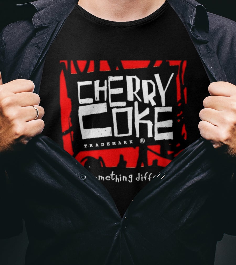 Cherry Coke Trademark Do Something Different T-Shirt