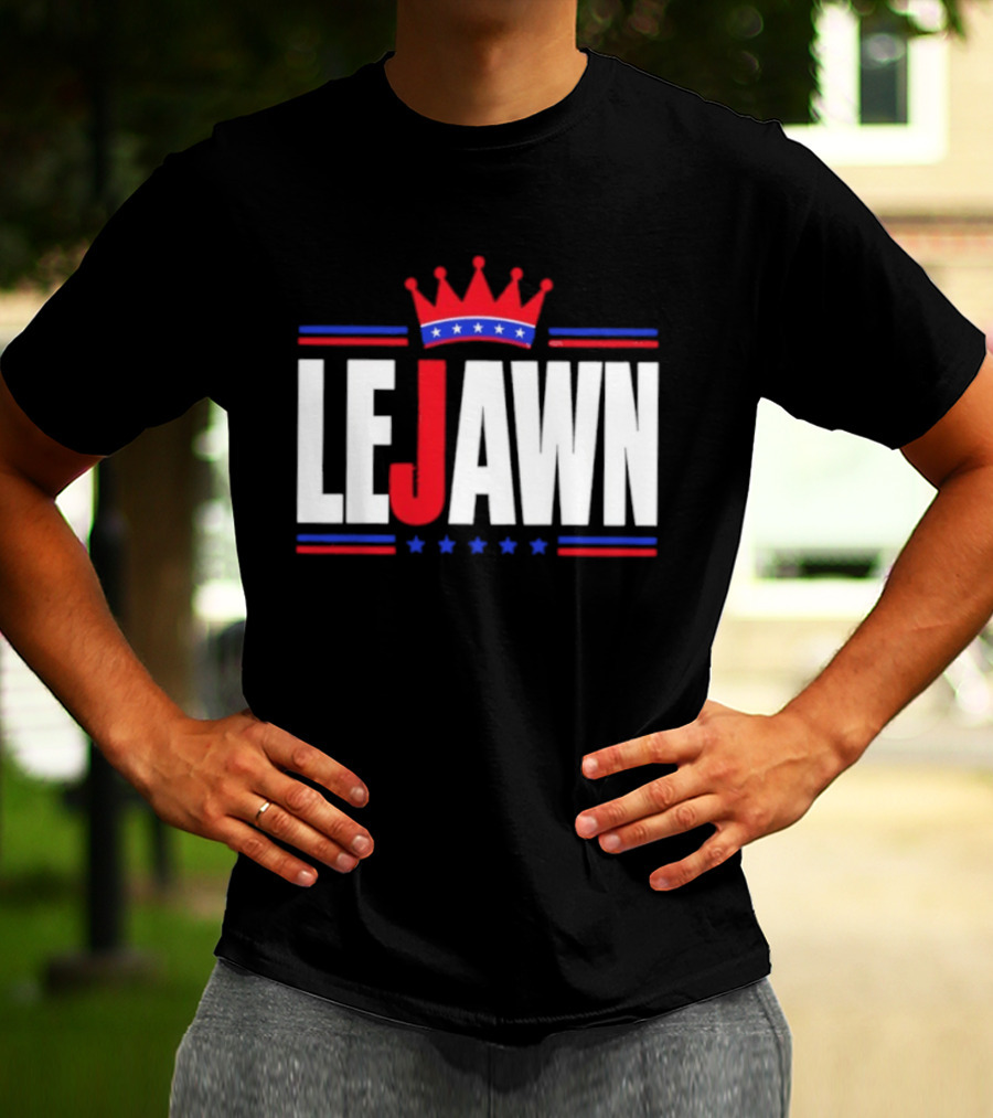 LeJawn King Crown LeBron James Philadelphia 76ers NBA 2026 T-Shirt