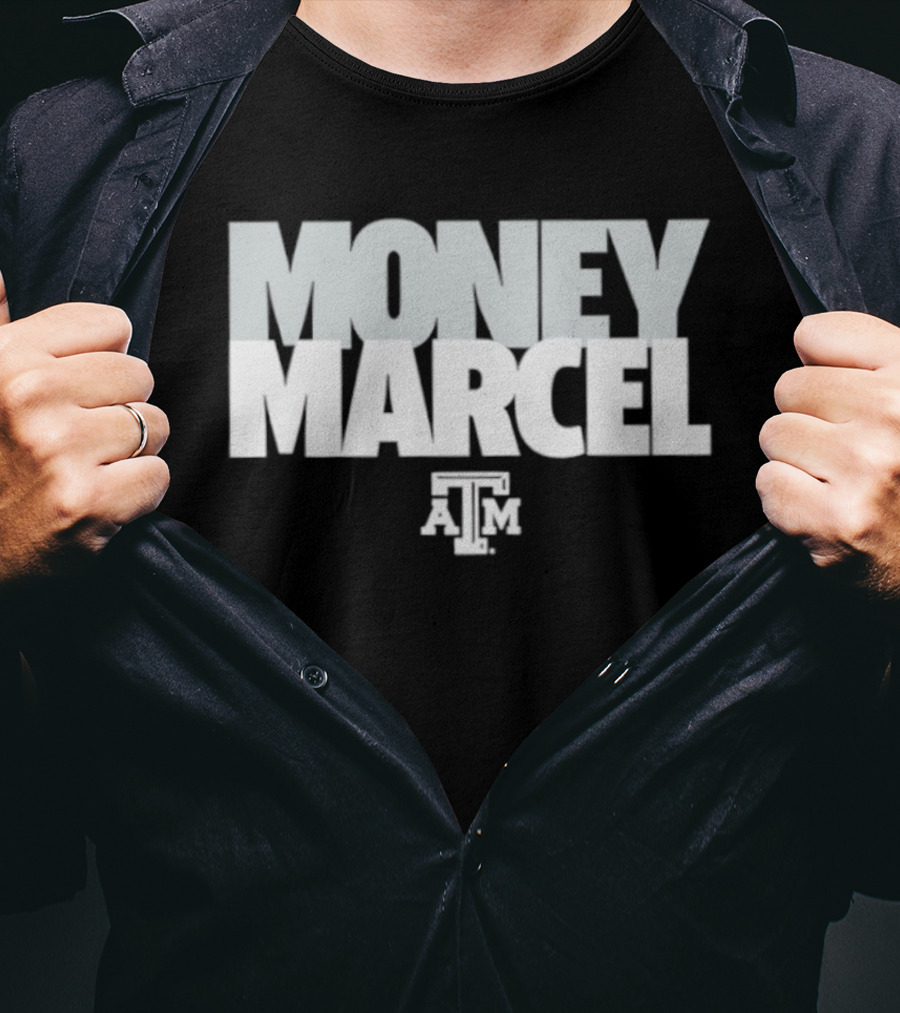 Money Marcel Texas A&M Aggies Football Fan T-Shirt