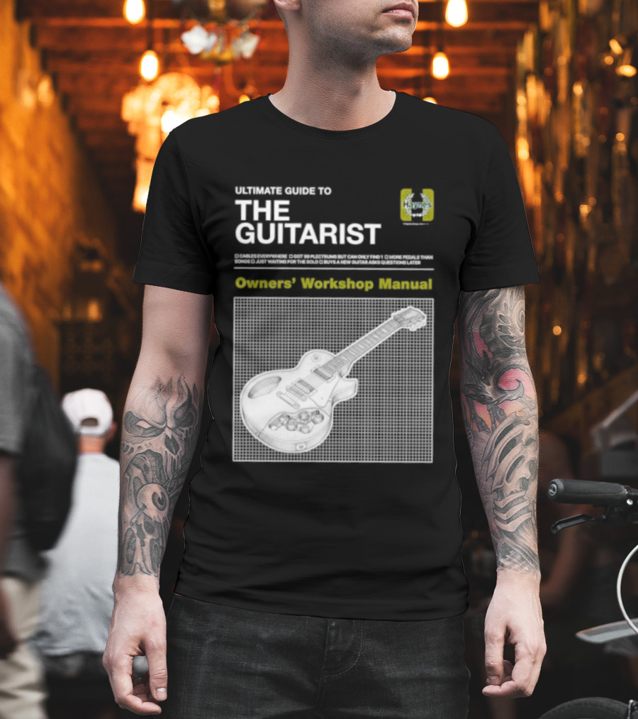Owners' Workshop Manual For The Guitarist Ultimate Guide T-Shirt
