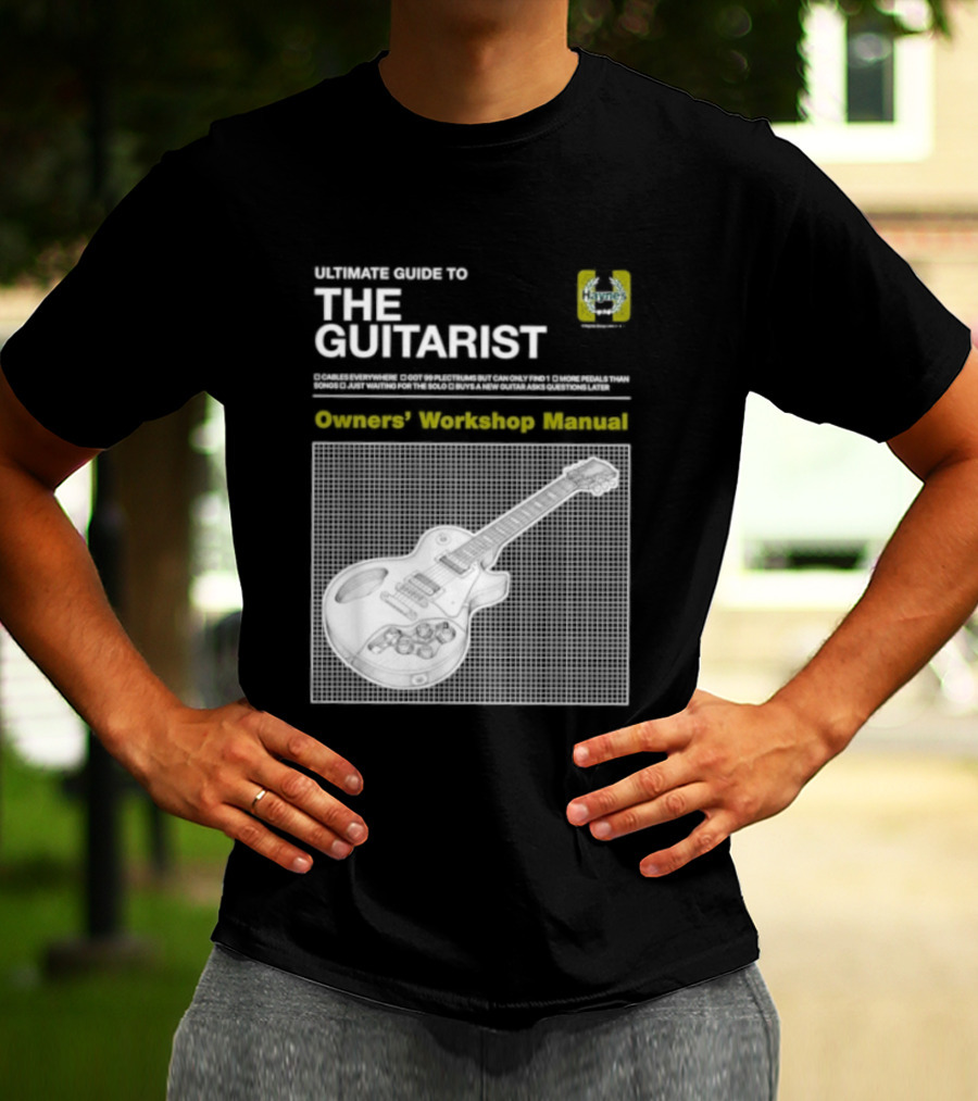 Owners' Workshop Manual For The Guitarist Ultimate Guide T-Shirt