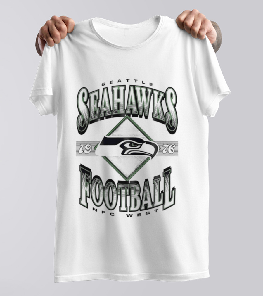 Seahawks 1976 Football NFC West T-Shirt