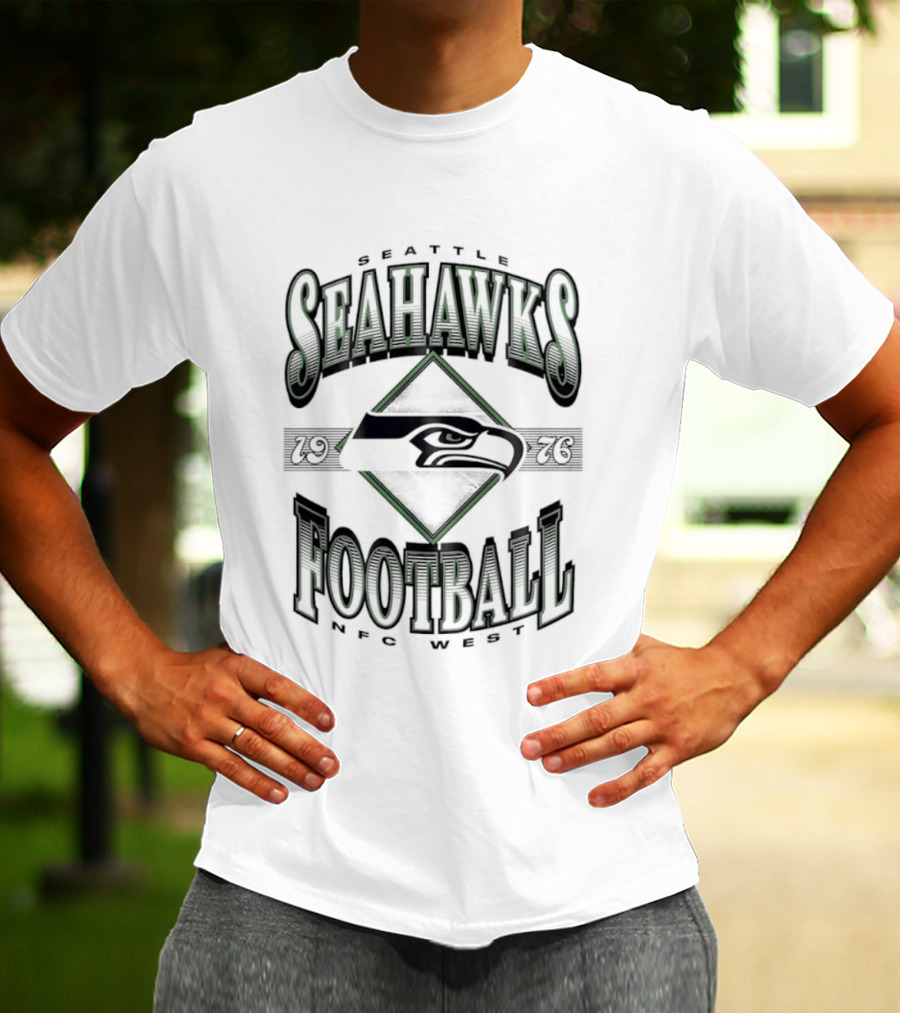 Seahawks 1976 Football NFC West T-Shirt