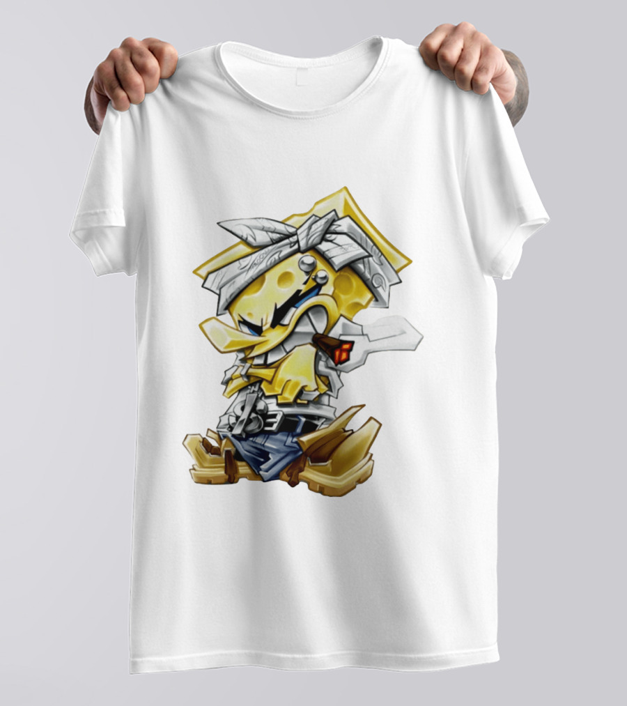 Sponge Squarepants Gangster Bandana Style Graffiti T-Shirt