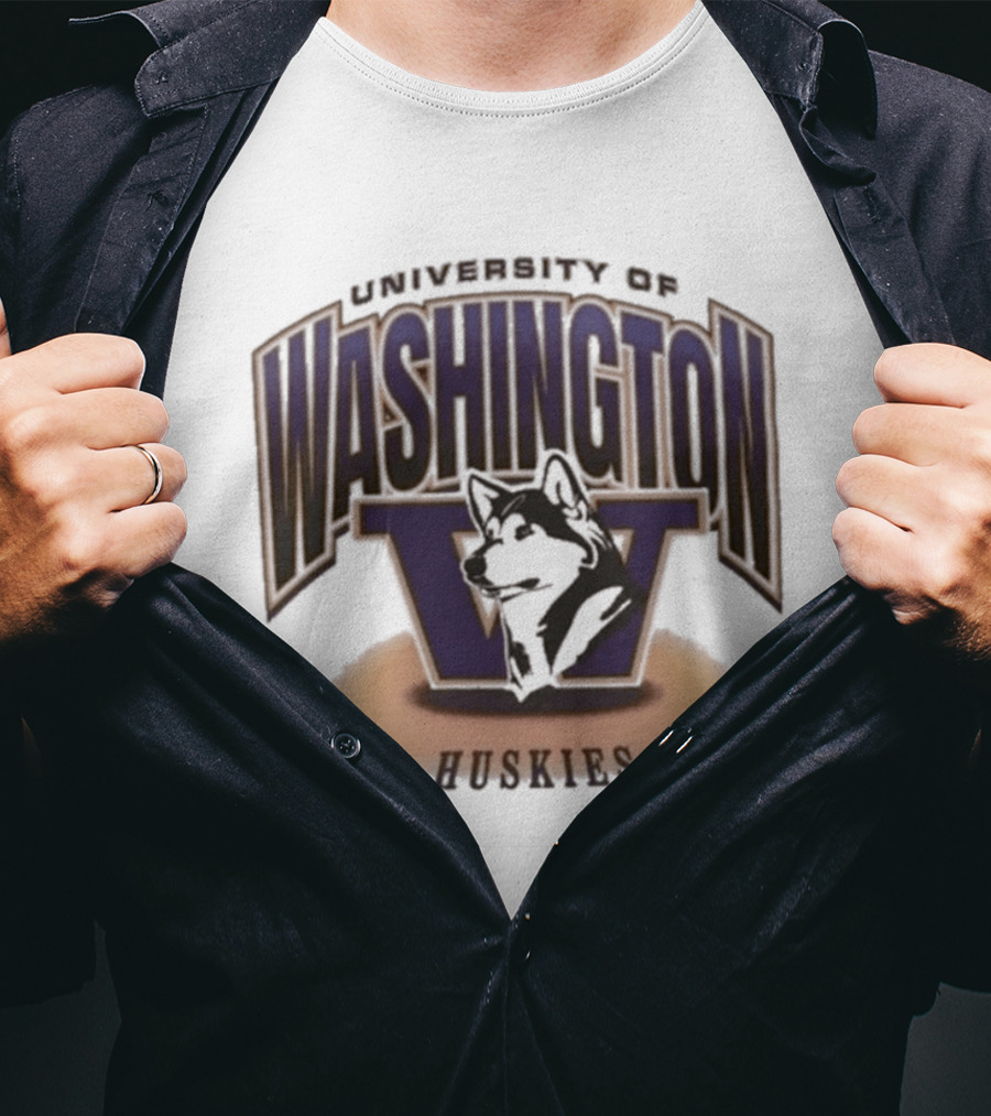 University Of Washington Huskies Sandstone Team Flex Foundation T-Shirt