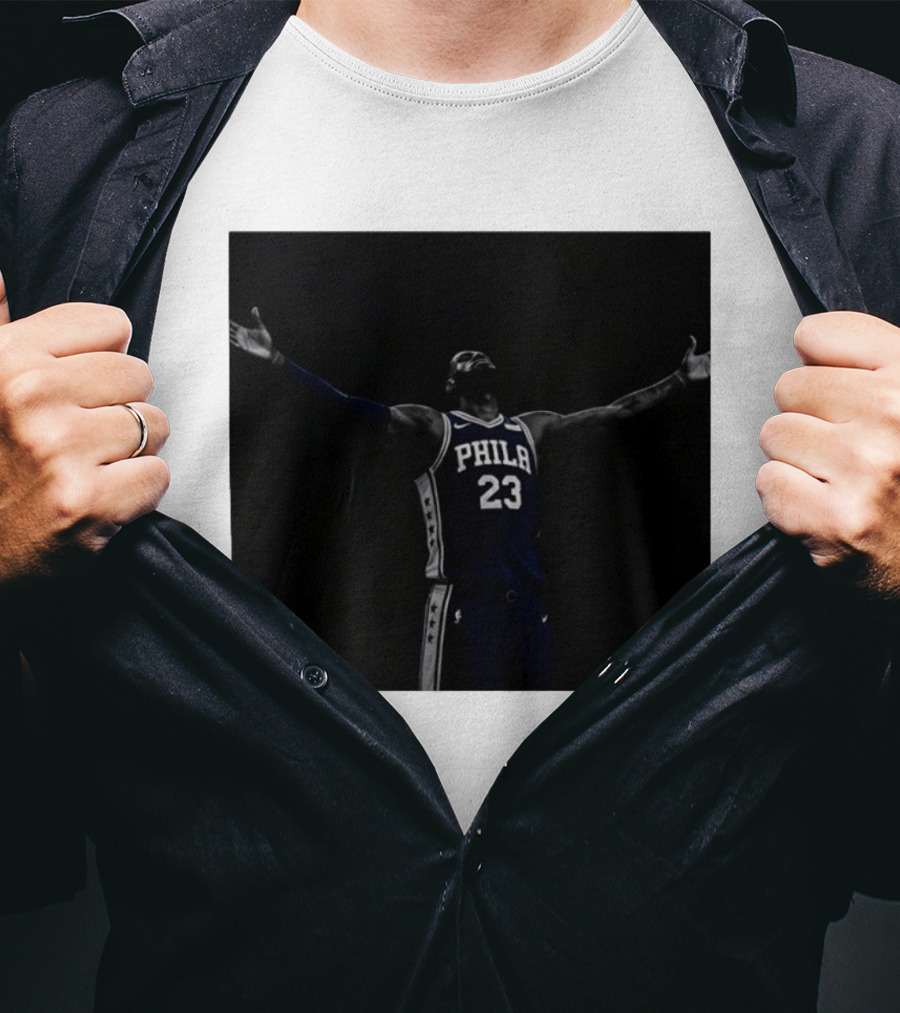 Philadelphia 76ers Number 23 Basketball Star Fan T-Shirt