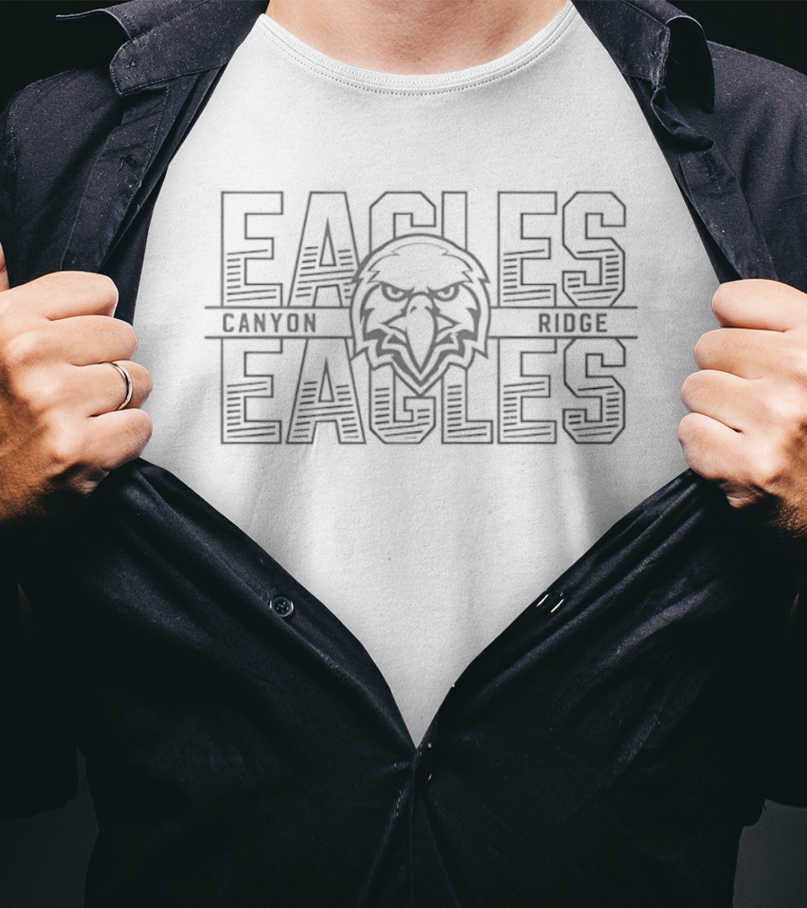 Canyon Ridge Eagles 2026 Eagles Head T-Shirt