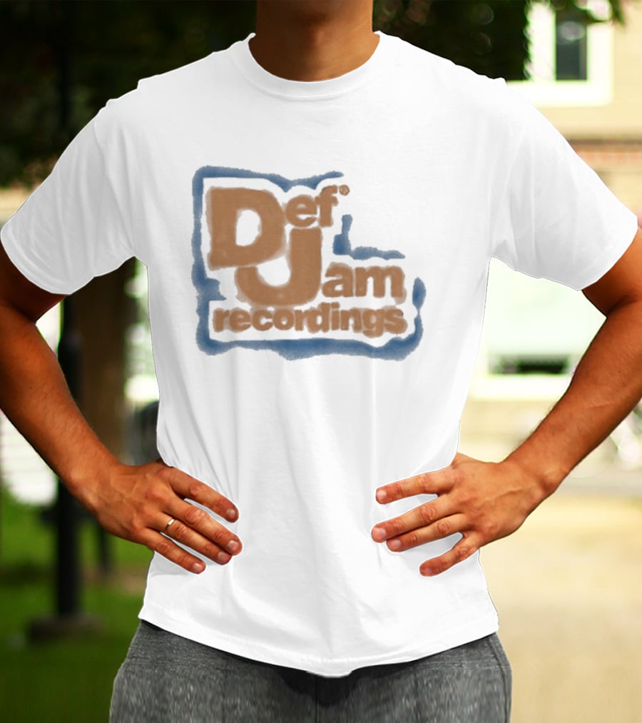 Def Jam Recordings Home Team Classic Music Branding T-Shirt