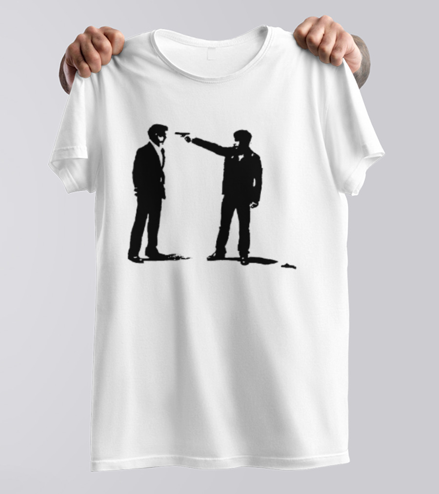 Infernal Affairs Hong Kong Crime Drama Iconic Confrontation Scene T-Shirt
