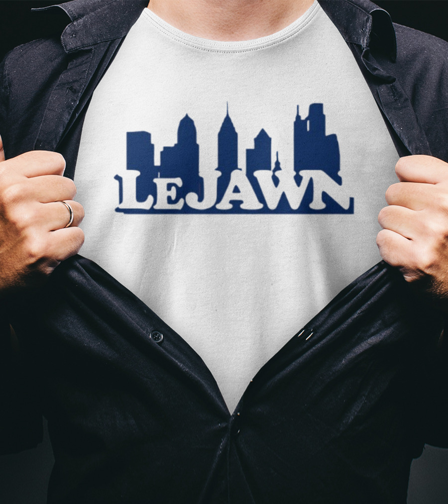 LeJawn Philadelphia City Skyline LeBron James T-Shirt