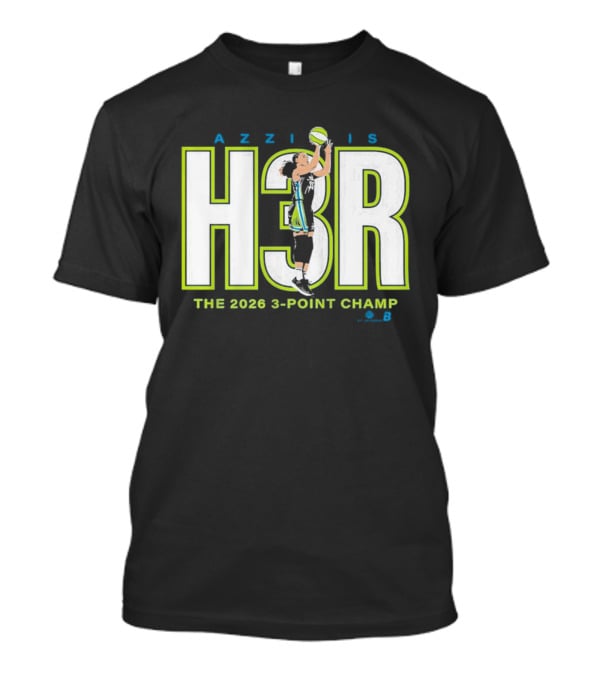 Azzi Is Her H3R The 2026 3 Point Champ T-Shirt