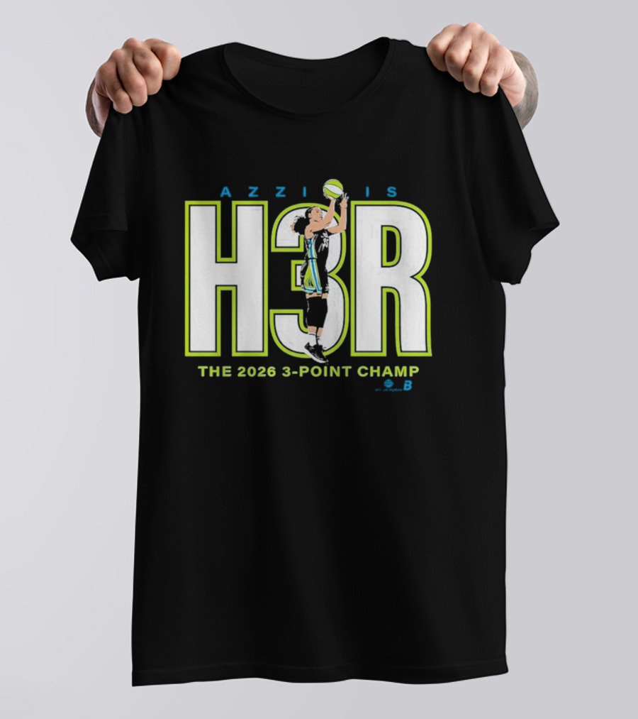 Azzi Is Her H3R The 2026 3 Point Champ T-Shirt