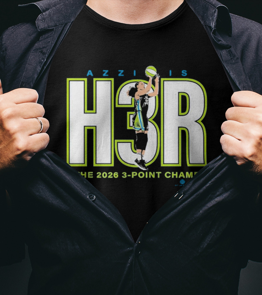 Azzi Is Her H3R The 2026 3 Point Champ T-Shirt