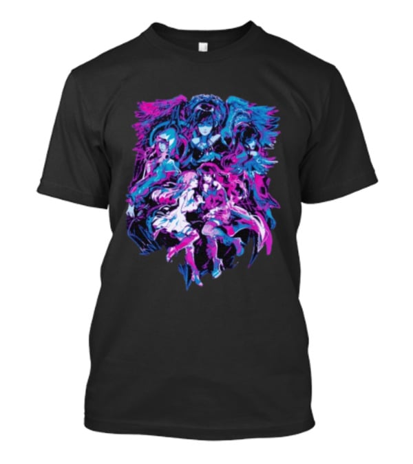 Final Fantasy XIV Rewritten Futures Characters Artwork Fantasy T-Shirt