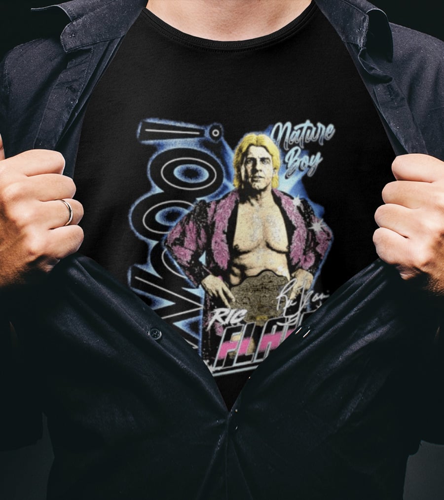 Ric Flair Nature Boy Wooo Wrestling Flair WWE T-Shirt