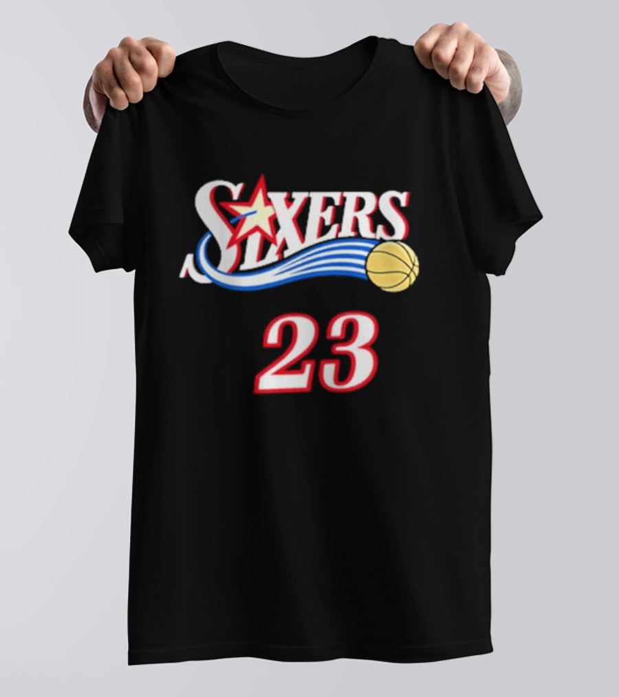 Sixers Basketball Star 23 T-Shirt