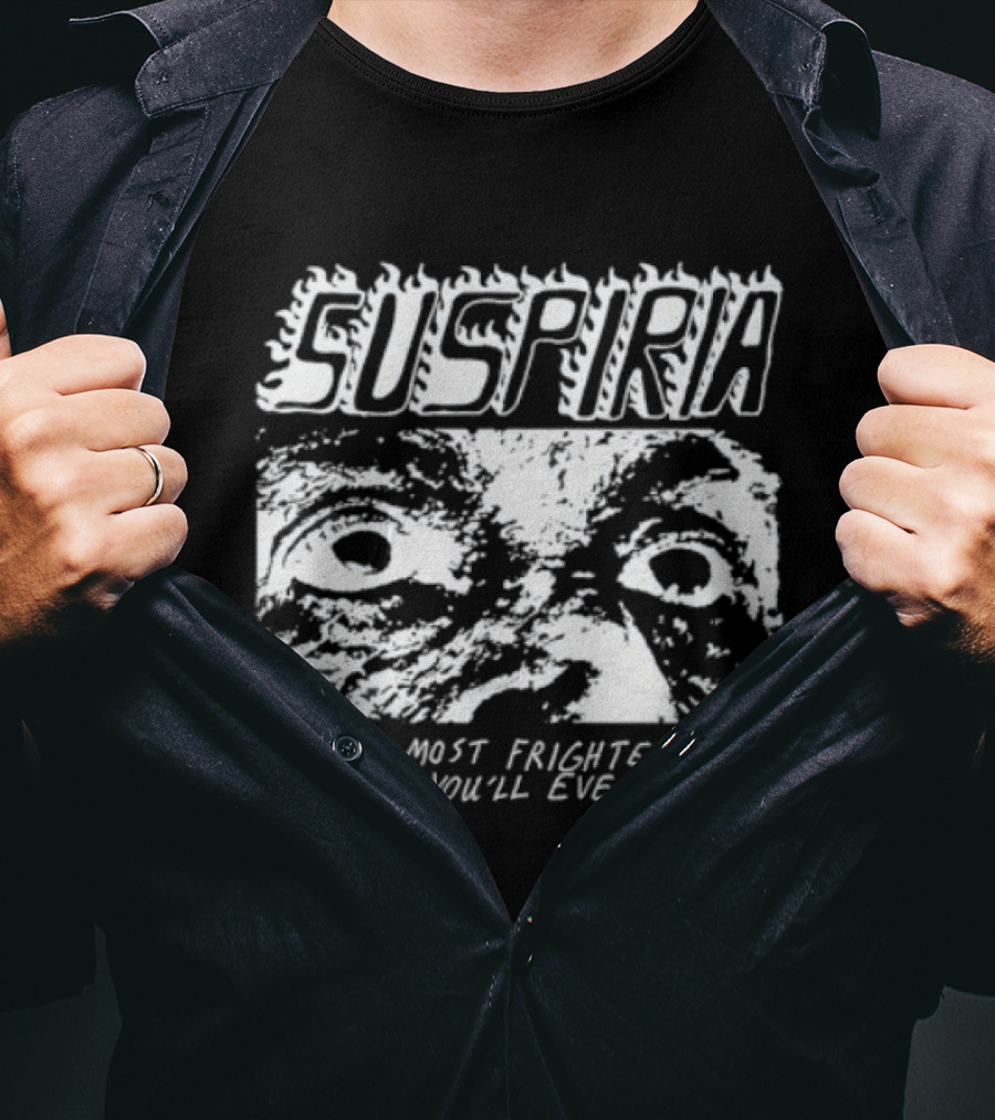 Suspiria The Most Frightening Film You'll Ever See Eyes T-Shirt