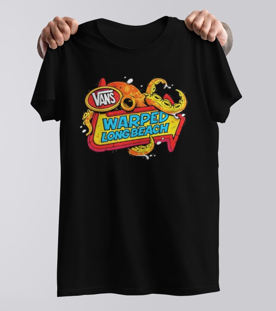 Vans Warped 2026 Long Beach Octopus T-Shirt