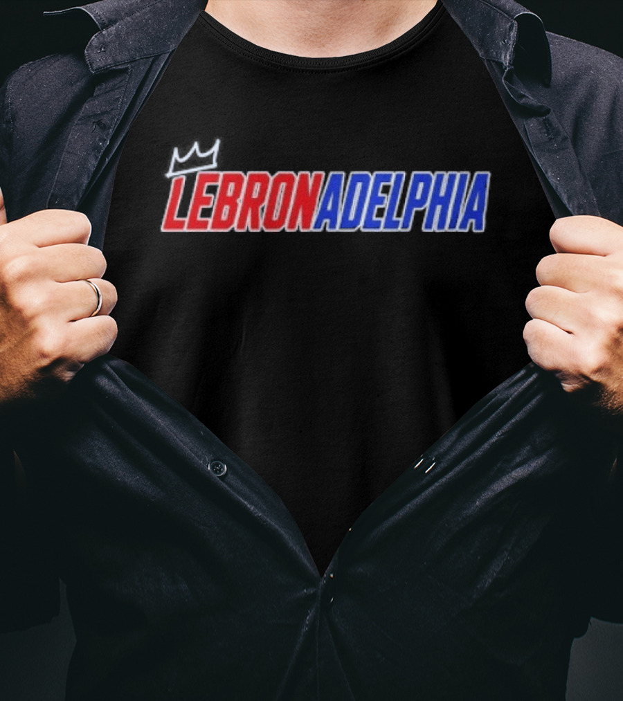 LeBron James Lebronadelphia Philadelphia 76ers Fan T-Shirt