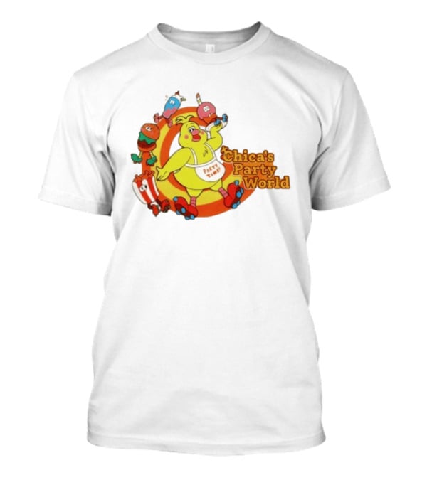 Chica's Party World Party Time Chica Five Nights At Freddy's T-Shirt
