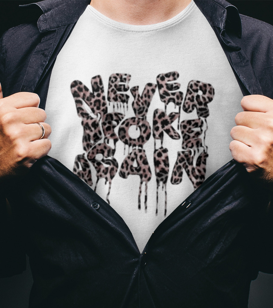Never Broke Again Leopard NBA YoungBoy T-Shirt