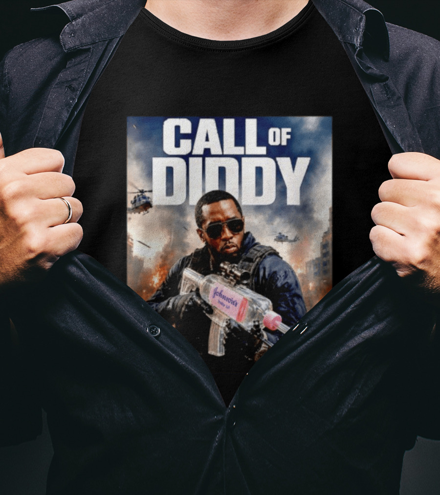 Call Of Diddy Sean Combs Johnson's Baby Oil T-Shirt