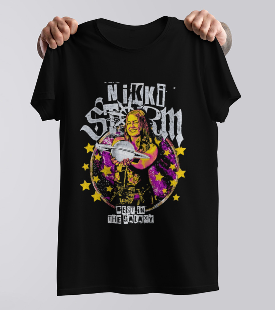 Nikki Storm Starry Best In The Galaxy T-Shirt