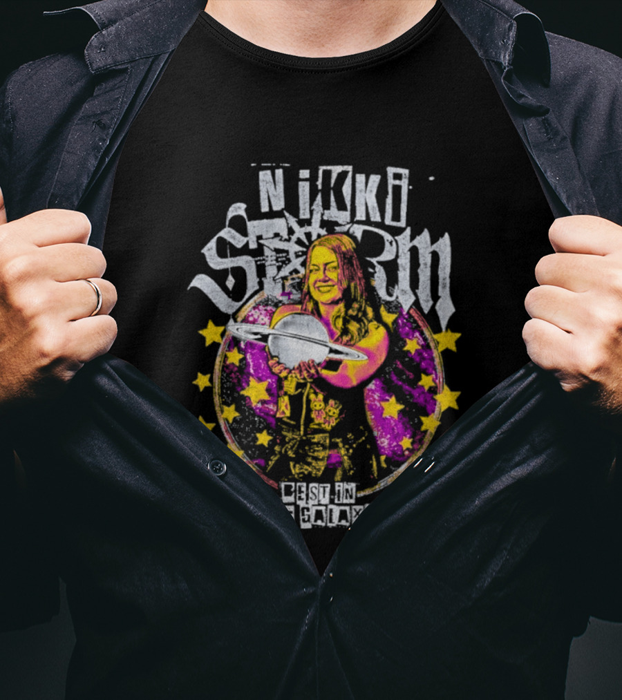 Nikki Storm Starry Best In The Galaxy T-Shirt