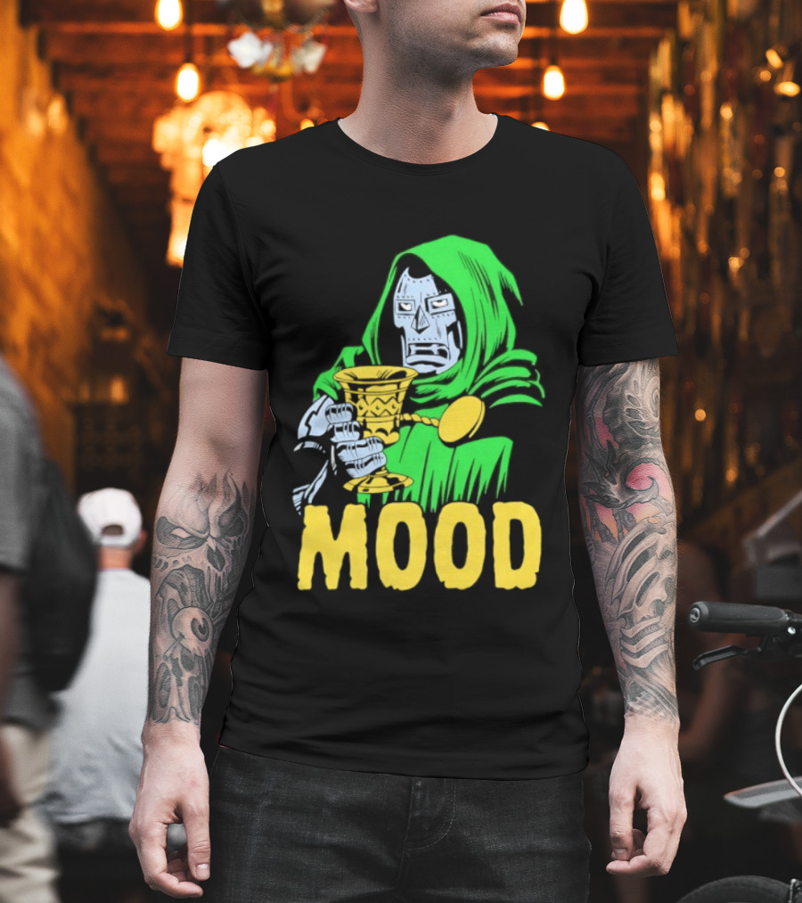 Doctor Doom Mood Marvel Villain Comic Book T-Shirt