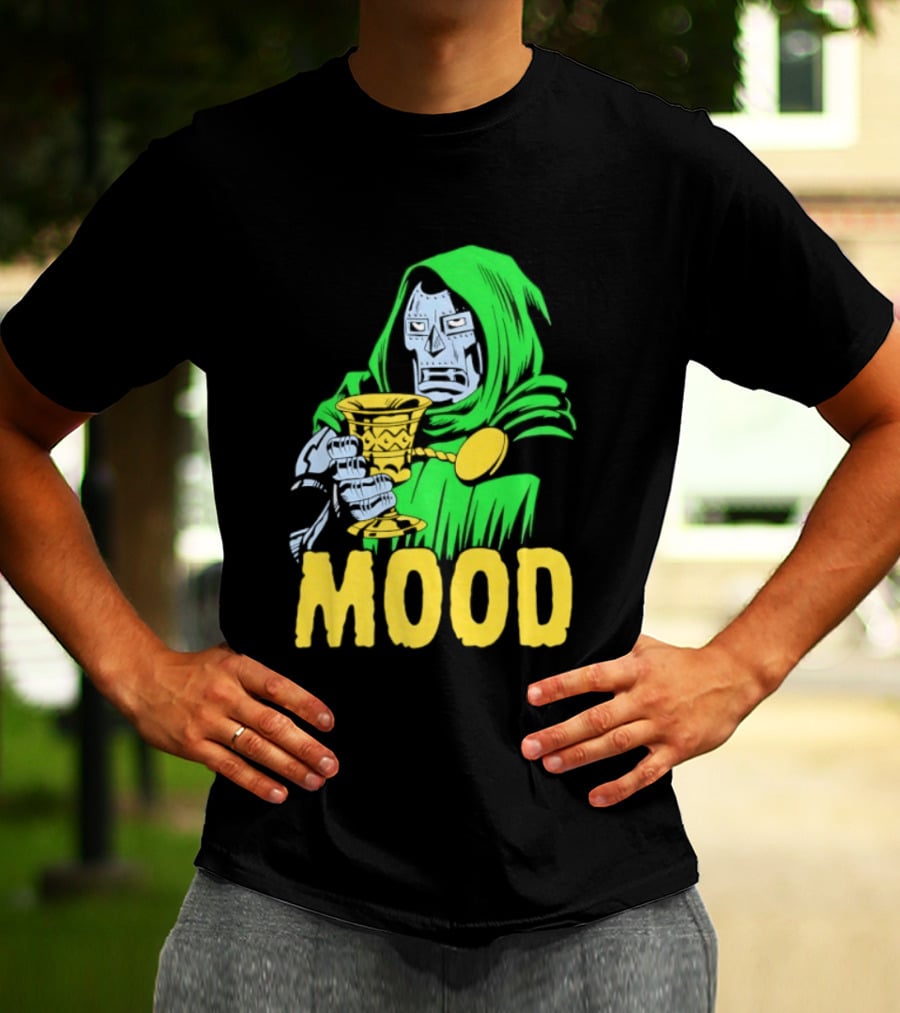 Doctor Doom Mood Marvel Villain Comic Book T-Shirt