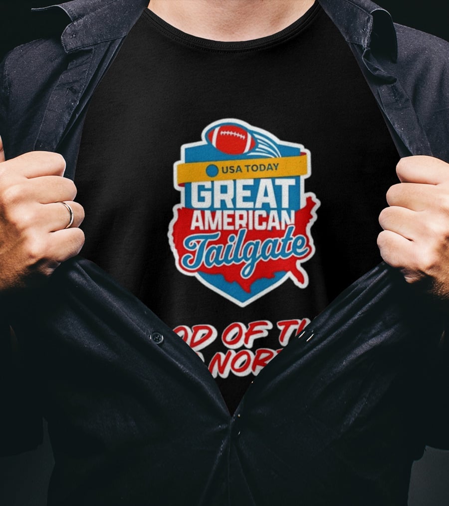 USA Today Great American Tailgate Food Of The NFC North T-Shirt
