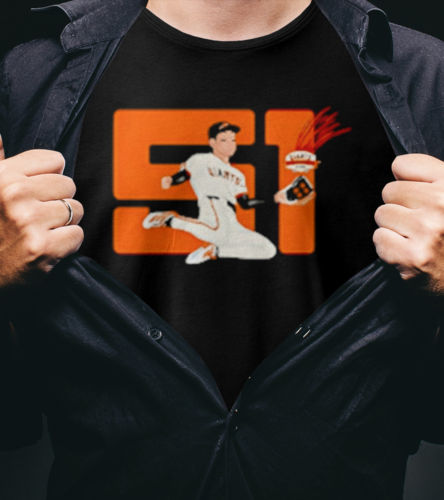 San Francisco Giants Jung Hoo Lee No 51 Baseball Player Comic T-Shirt