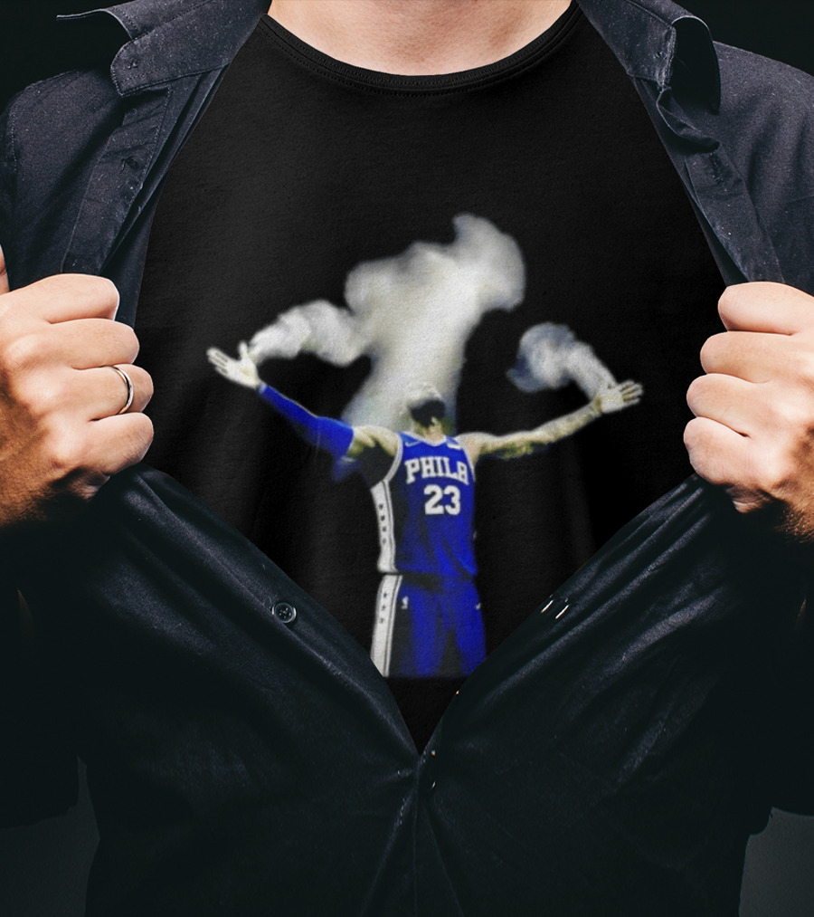 LeBron James 23 Philly Celebration Moment Philadelphia 76ers T-Shirt