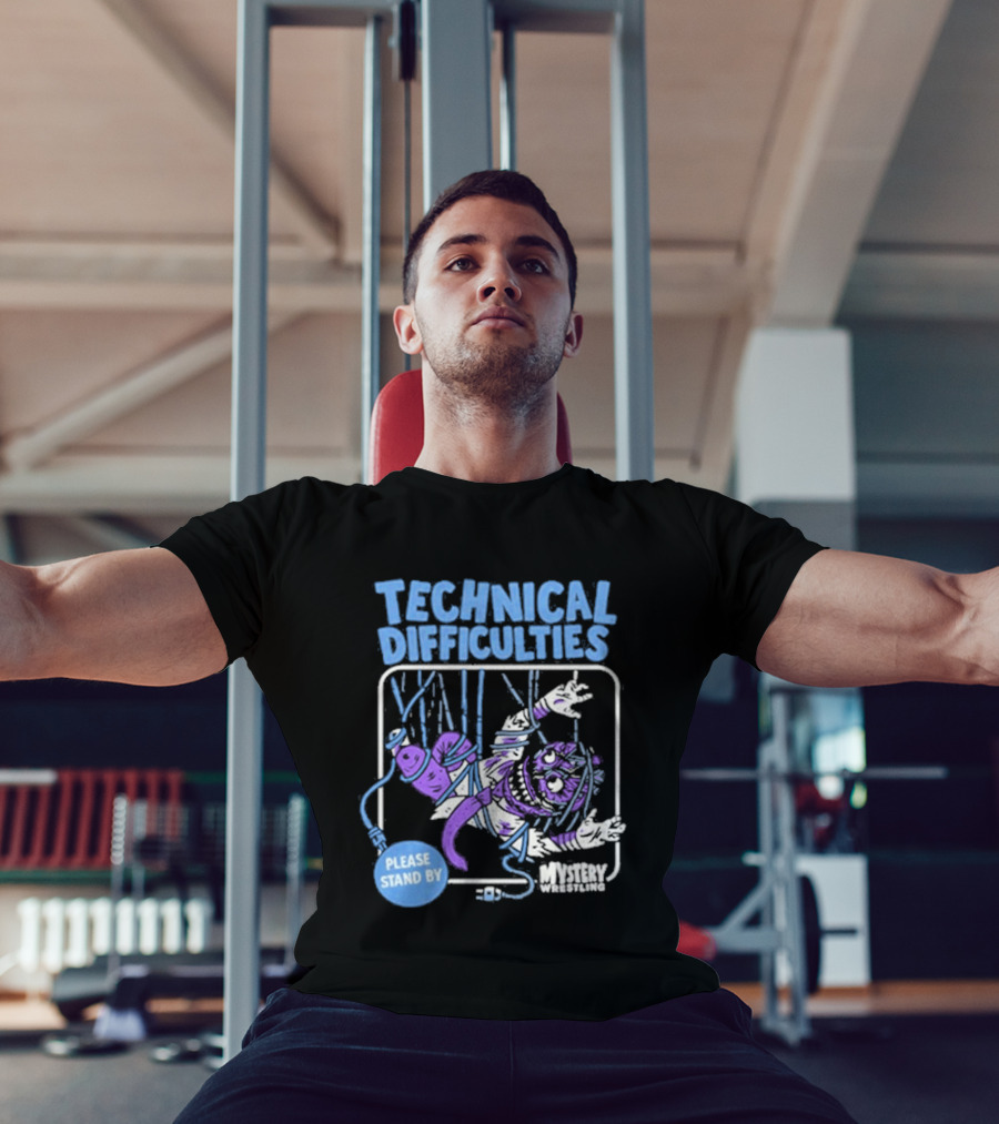Technical Difficulties Please Stand By Monster Mashup T-Shirt