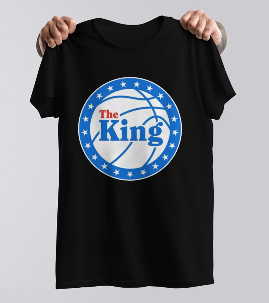 The King Philly Basketball Circle Stars T-Shirt